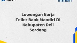 Lowongan Kerja Teller Bank Mandiri Di Kabupaten Deli Serdang Tahun 2025 (Apply Now)