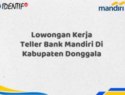 Lowongan Kerja Teller Bank Mandiri Di Kabupaten Donggala Tahun 2025 (Daftar Sekarang)