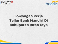 Lowongan Kerja Teller Bank Mandiri Di Kabupaten Intan Jaya Tahun 2025 (Apply Now)