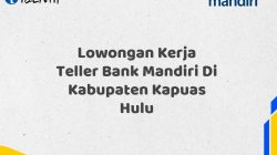 Lowongan Kerja Teller Bank Mandiri Di Kabupaten Kapuas Hulu Tahun 2025 (Yang Wajib Anda Ketahui)