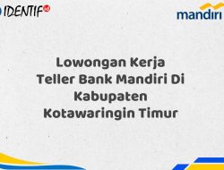 Lowongan Kerja Teller Bank Mandiri Di Kabupaten Kotawaringin Timur Tahun 2025 (Apply Now)