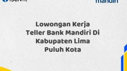 Lowongan Kerja Teller Bank Mandiri Di Kabupaten Lima Puluh Kota Tahun 2025 (Ayo Daftar Sekarang)