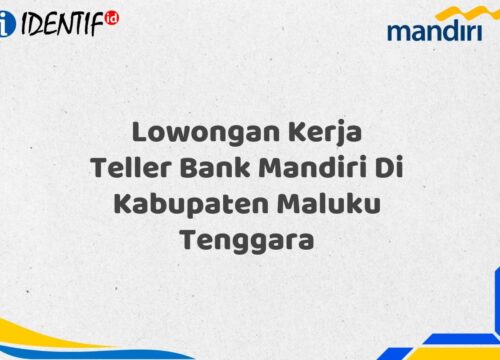 Lowongan Kerja Teller Bank Mandiri Di Kabupaten Maluku Tenggara Tahun 2025