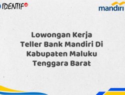 Lowongan Kerja Teller Bank Mandiri Di Kabupaten Maluku Tenggara Barat Tahun 2025 (Buruan Daftar Sekarang)