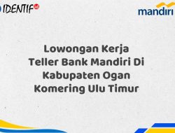 Lowongan Kerja Teller Bank Mandiri Di Kabupaten Ogan Komering Ulu Timur Tahun 2025 (Resmi)