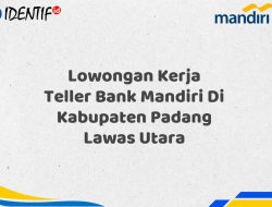 Lowongan Kerja Teller Bank Mandiri Di Kabupaten Padang Lawas Utara Tahun 2025 (Ayo Daftar Sekarang)