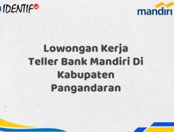 Lowongan Kerja Teller Bank Mandiri Di Kabupaten Pangandaran Tahun 2025 (Buruan Daftar Sekarang)
