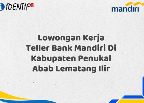Lowongan Kerja Teller Bank Mandiri Di Kabupaten Penukal Abab Lematang Ilir Tahun 2025 (Lamar Sekarang)