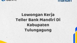 Lowongan Kerja Teller Bank Mandiri Di Kabupaten Tulungagung
