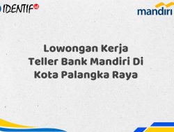 Lowongan Kerja Teller Bank Mandiri Di Kota Palangka Raya Tahun 2025 (Ayo Daftar Sekarang)