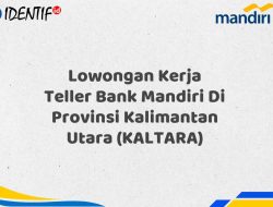 Lowongan Kerja Teller Bank Mandiri Di Provinsi Kalimantan Utara (KALTARA) Tahun 2025 (Buruan Daftar Sekarang)