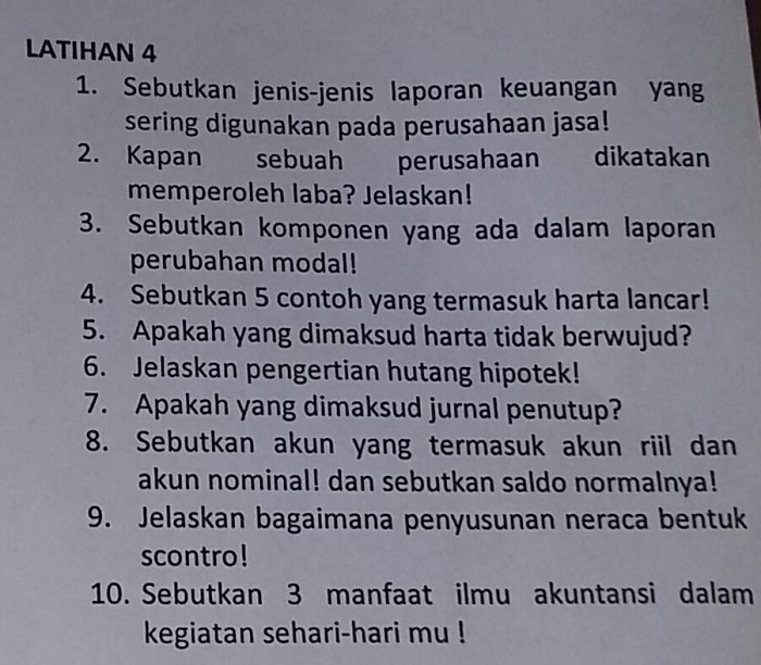 Soal pengetahuan umum