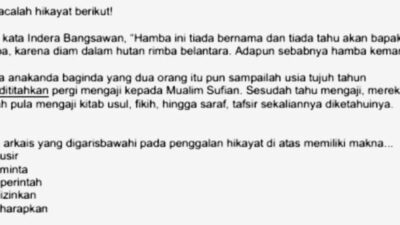 Kata arkais adalah