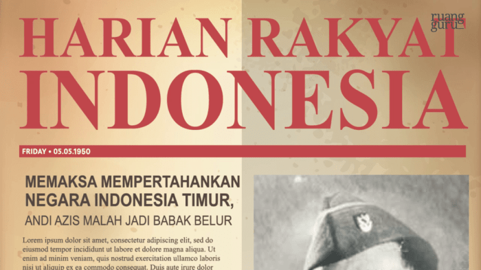 Latar belakang terjadinya pemberontakan andi azis adalah