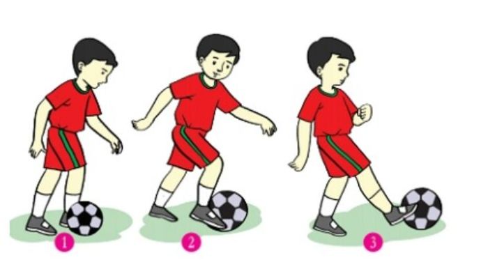 Berikut ini merupakan teknik dasar dalam permainan sepak bola kecuali