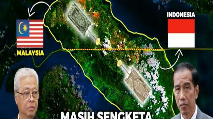Indonesia pernah bersengketa mengenai kepemilikan pulau ambalat dengan negara