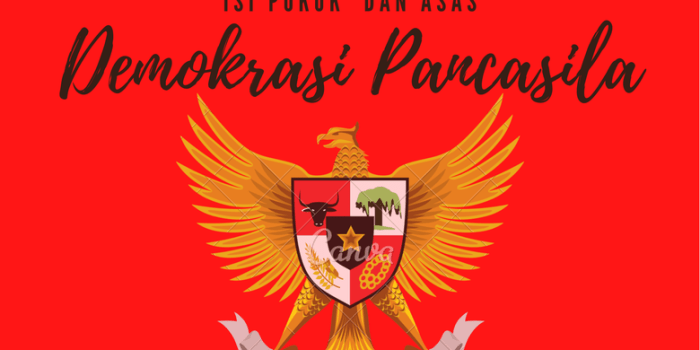 Demokrasi pancasila bersumber pada