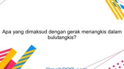 Tujuan gerak menangkis adalah