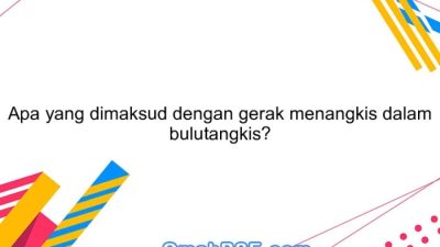 Tujuan Gerak Menangkis Adalah Meminimalkan Kerugian