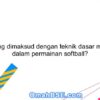 Cara dan Teknik Memukul yang Baik Adalah Kunci Kesuksesan