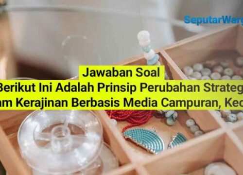 Memahami Tahap Awal Perancangan Kerajinan Kecuali…
