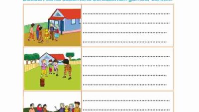 Gambar cerita kelas 5