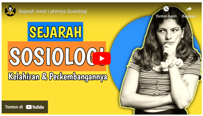 Faktor utama yang mendorong lahirnya ilmu sosiologi adalah