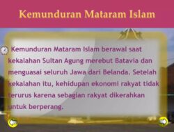 Puncak Kejayaan Kerajaan Mataram Islam