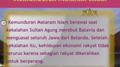 Puncak Kejayaan Kerajaan Mataram Islam