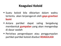 Peristiwa Koagulasi Temuan di Berbagai Peristiwa