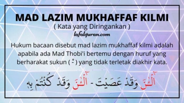 Mad lazim mukhaffaf kilmi