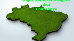 Objek material geografi