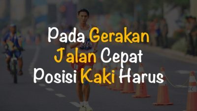 Jalan Cepat Lengan Seirama untuk Efisiensi dan Postur
