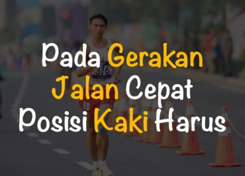 Jalan Cepat Lengan Seirama untuk Efisiensi dan Postur