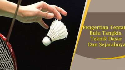 Bola dalam permainan bulutangkis disebut dengan istilah