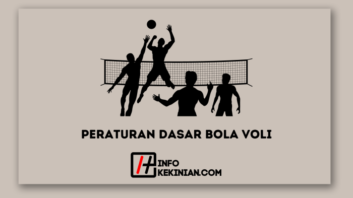 Kesalahan dalam permainan bola voli kecuali