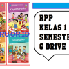 RPP Tematik Kelas 1 SD Semester 1 Panduan Lengkap