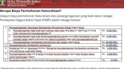 Syarat seseorang mendapatkan naturalisasi istimewa adalah