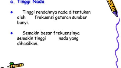 Tinggi rendahnya nada disebut