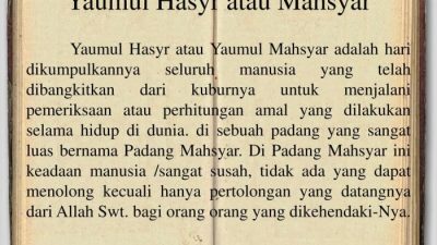 Yaumul hasyr