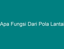 Fungsi Pola Lantai Estetika, Fungsionalitas, dan Arsitektur