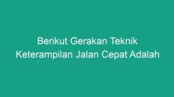 Kecepatan Perubahan Arah Kunci Keunggulan Atlet
