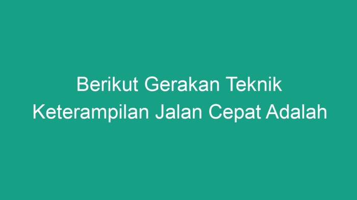 Kemampuan seseorang untuk mengubah arah dengan cepat disebut