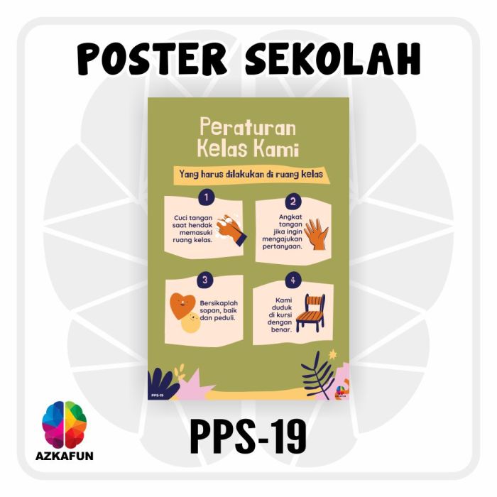 Poster yang berisi penyuluhan belajar 12 tahun dinamakan jenis poster
