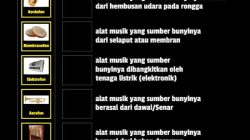 Alat Musik yang Menggunakan Udara sebagai Sumber Bunyinya
