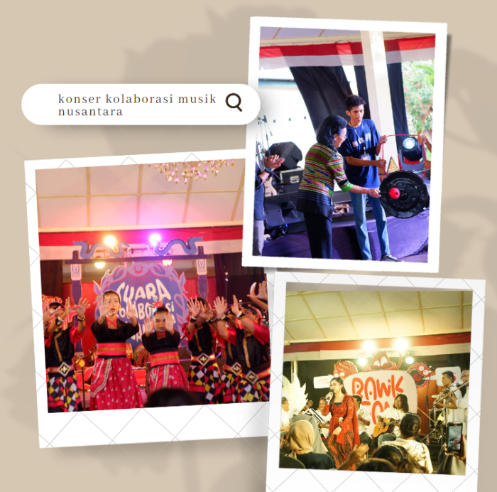 Melalui musik dapat meningkatkan solidaritas internasional karena musik