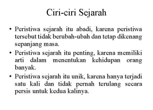 Menyingkap Keabadian Peristiwa Sejarah