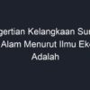 Kelangkaan Sumber Daya Analisis Ekonomi dan Faktor Penyebab