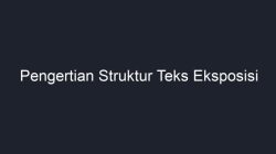 Dibawah ini merupakan struktur teks eksposisi kecuali