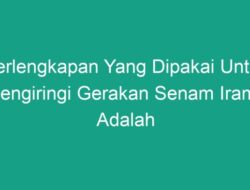 Perlengkapan Senam Irama Mendukung Gerakan dan Ritme